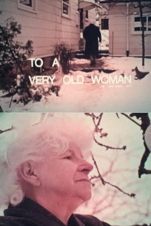 To a Very Old Woman 1974 official movie poster