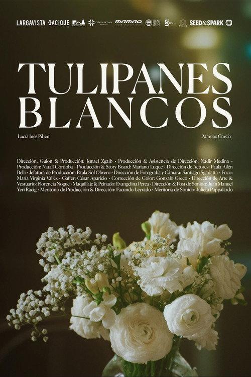 White tulips 2025 official movie poster