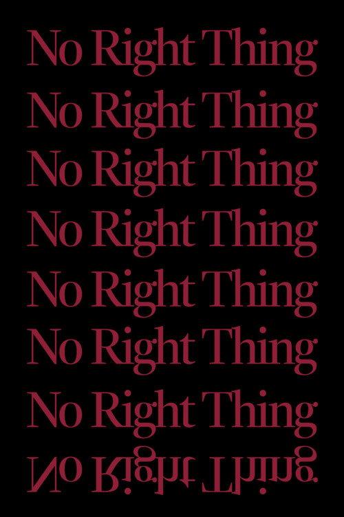 No Right Thing 2026 official movie poster