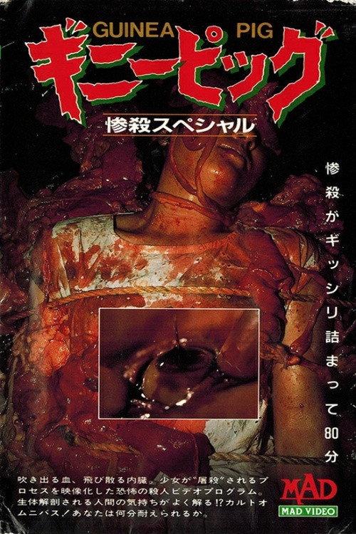 Guinea Pig: Slaughter Special 1991 official movie poster