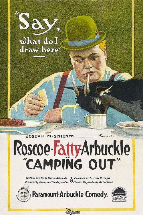 Camping Out 1919 official movie poster