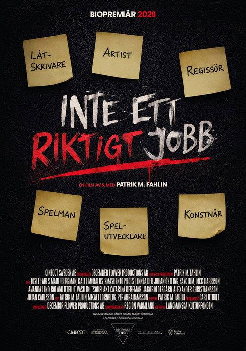 Inte Ett Riktigt Jobb 2026 official movie poster