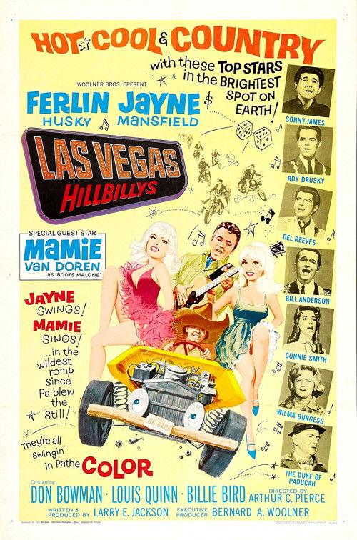 Las Vegas Hillbillys 1966 official movie poster