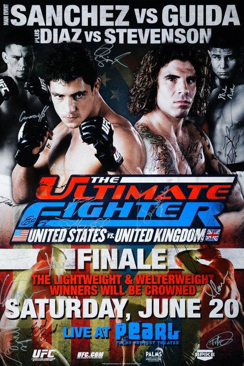 The Ultimate Fighter 9 Finale 2009 official movie poster