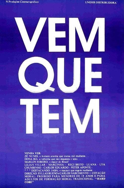 Vem que tem 1985 official movie poster