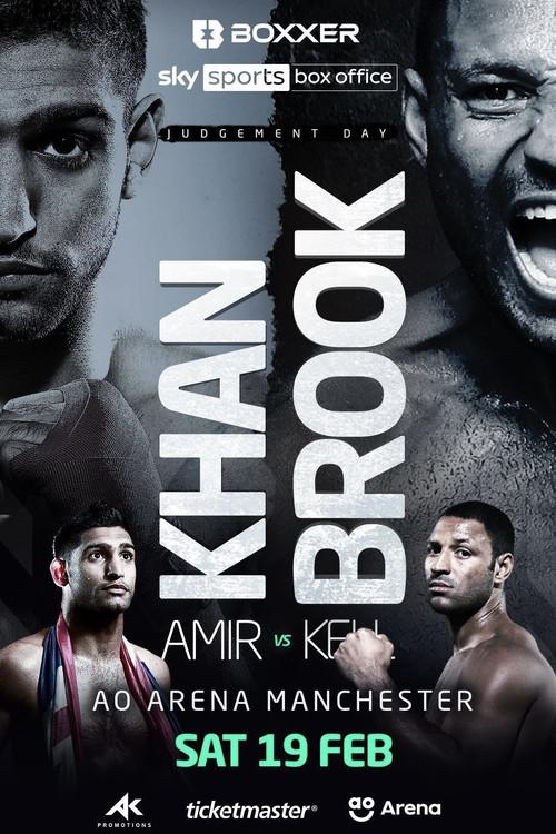 Amir Khan vs. Kell Brook 2022 official movie poster