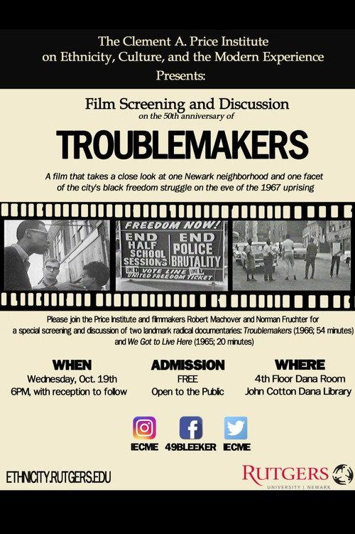 Troublemakers 1966 official movie poster