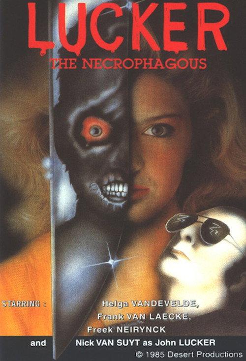 Lucker the Necrophagous 1986 official movie poster
