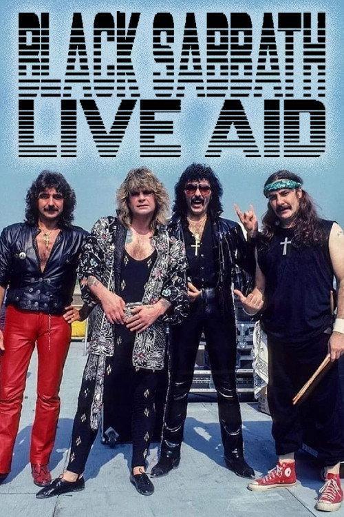 Black Sabbath: Live Aid 1985 official movie poster