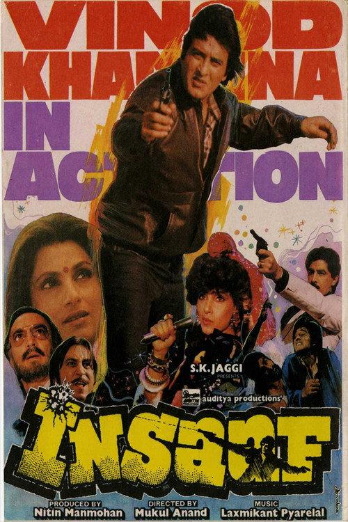 Insaaf 1987 official movie poster