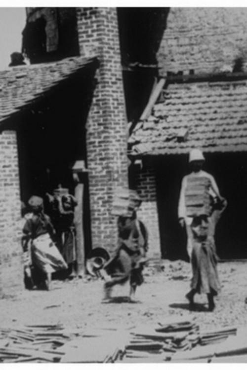 Unloading the Brick Oven 1899 official movie poster