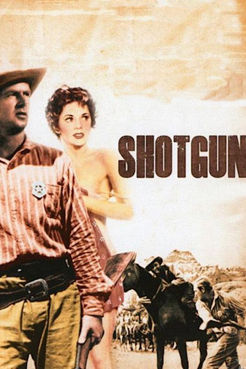 Shotgun 1955 official movie poster