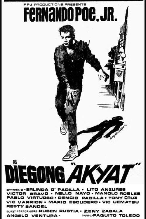 Diegong Akyat 1966 official movie poster