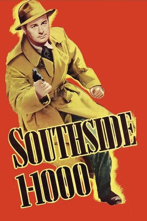 Southside 1-1000 1950 official movie poster