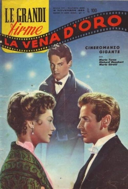 The Golden Vein 1955 official movie poster