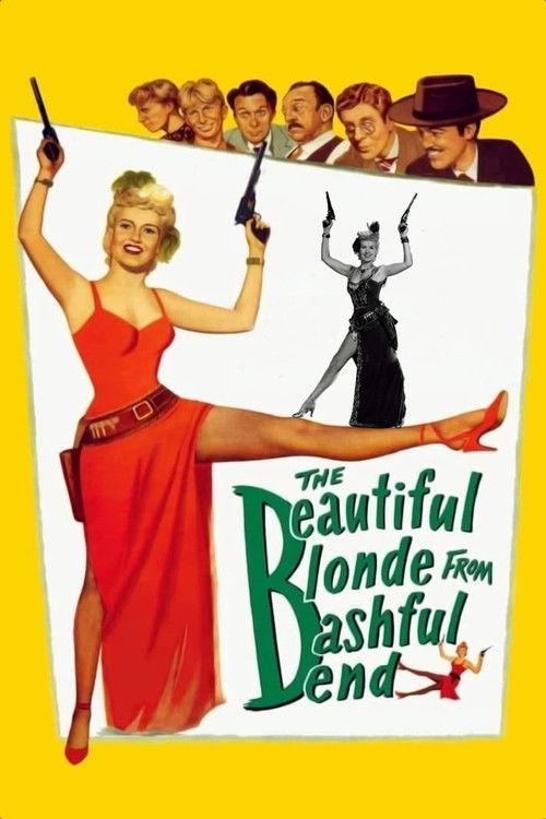 The Beautiful Blonde from Bashful Bend 1949 official movie poster