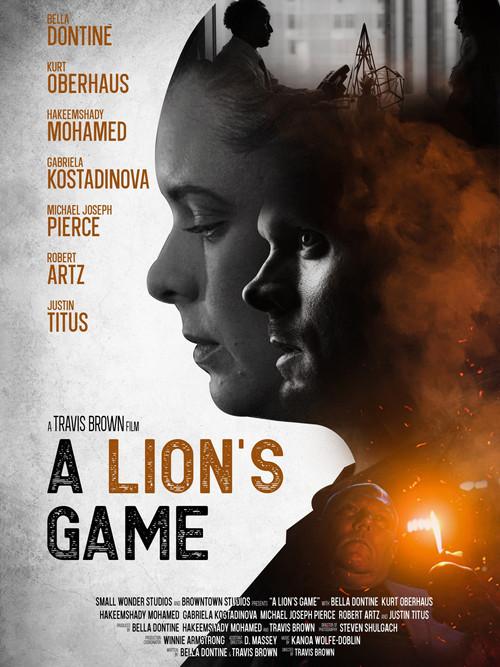 A Lion's Game 2025 official movie poster