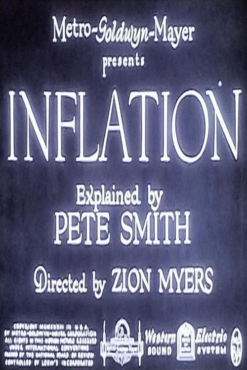 Inflation 1933 official movie poster