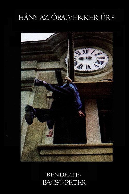 What's the Time, Mr. Clock? 1985 official movie poster