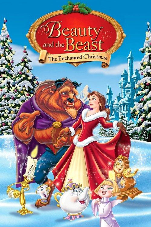 Beauty and the Beast: The Enchanted Christmas 1997 official movie poster