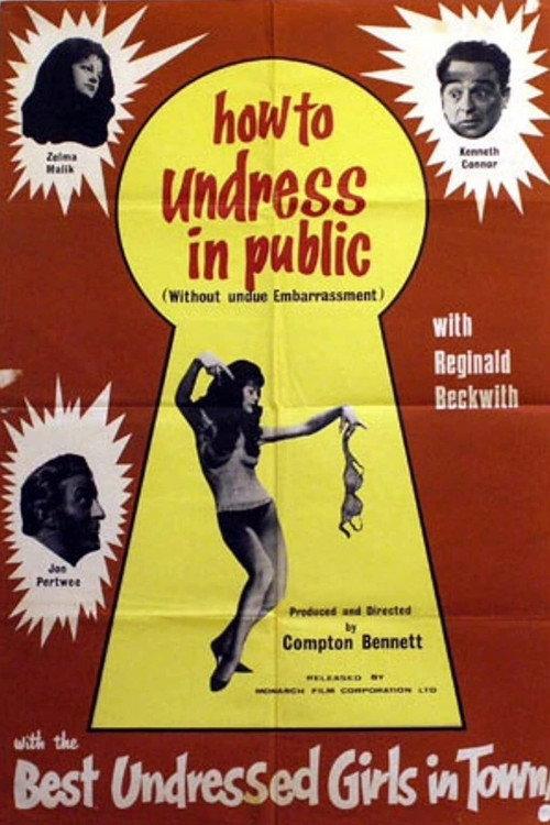 How to Undress in Public Without Undue Embarrassment 1965 official movie poster