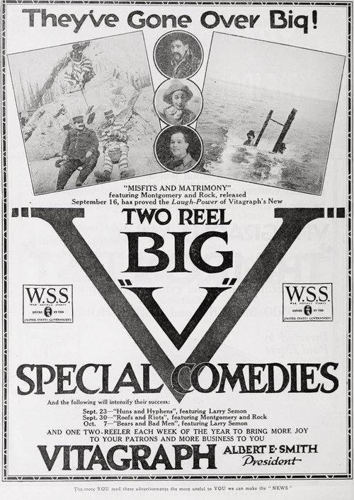Bears and Bad Men 1918 official movie poster
