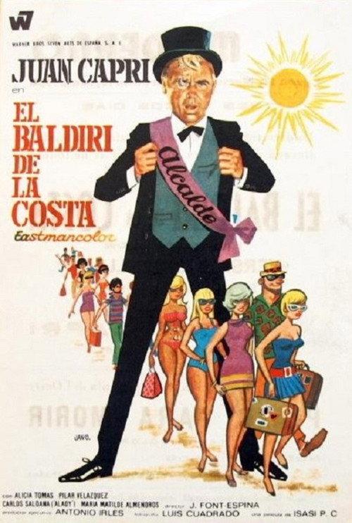 En Baldiri de la costa 1968 official movie poster