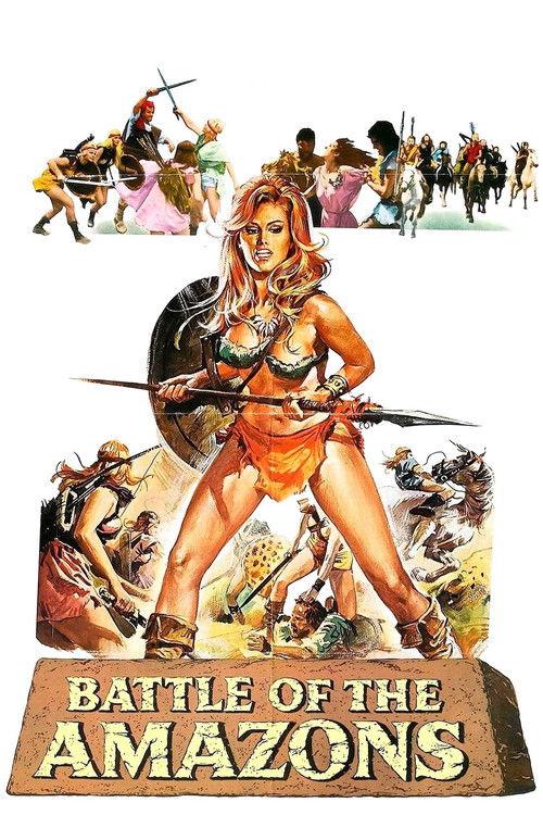 Battle of the Amazons 1973 official movie poster