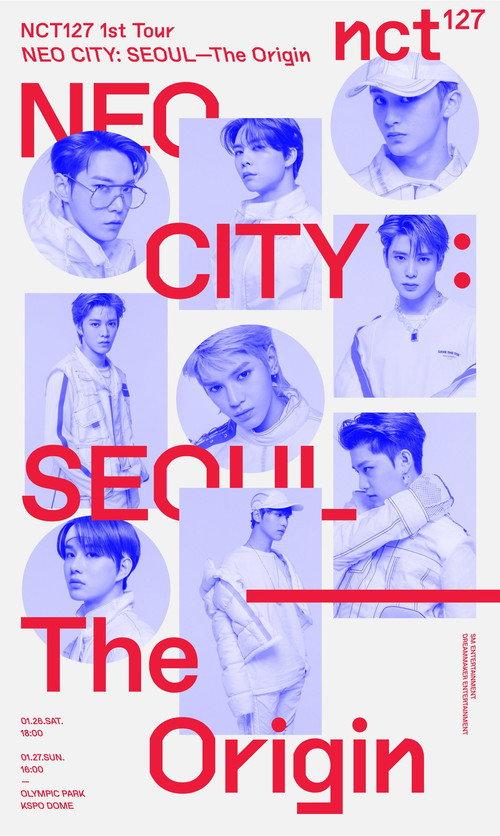 NCT 127 | 1st Tour | NEO CITY - The Origin 2023 official movie poster
