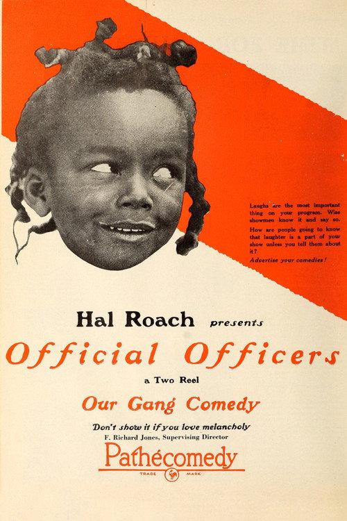 Official Officers 1925 official movie poster