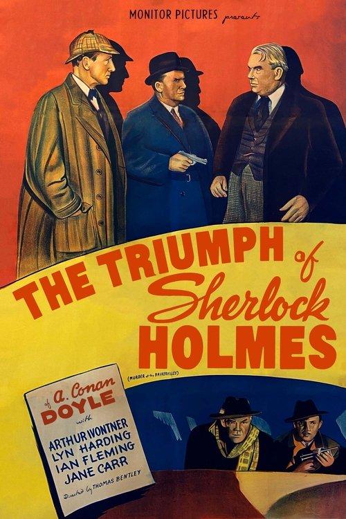 The Triumph of Sherlock Holmes 1935 official movie poster