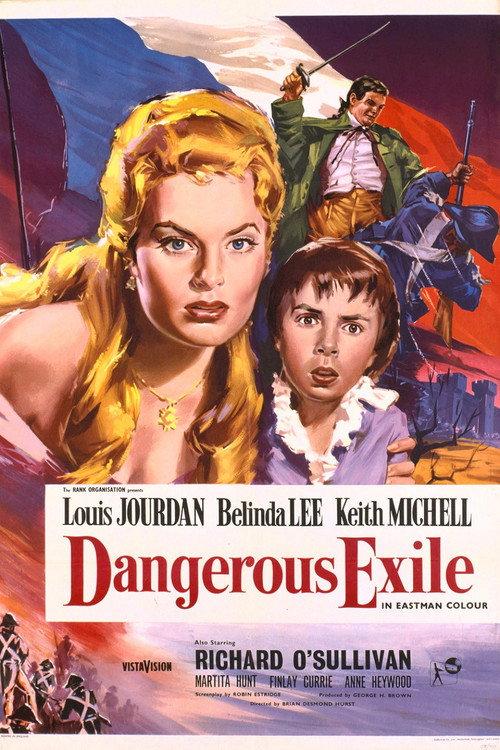 Dangerous Exile 1957 official movie poster
