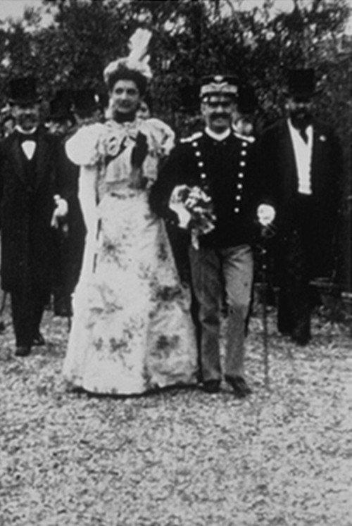 Le prince et la princesse de Naples 1897 official movie poster