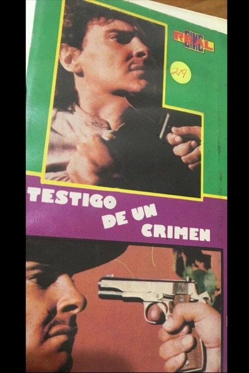 Testigo de un crimen 1987 official movie poster