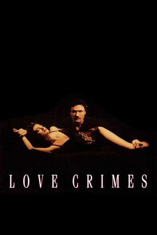 Love Crimes 1992 official movie poster