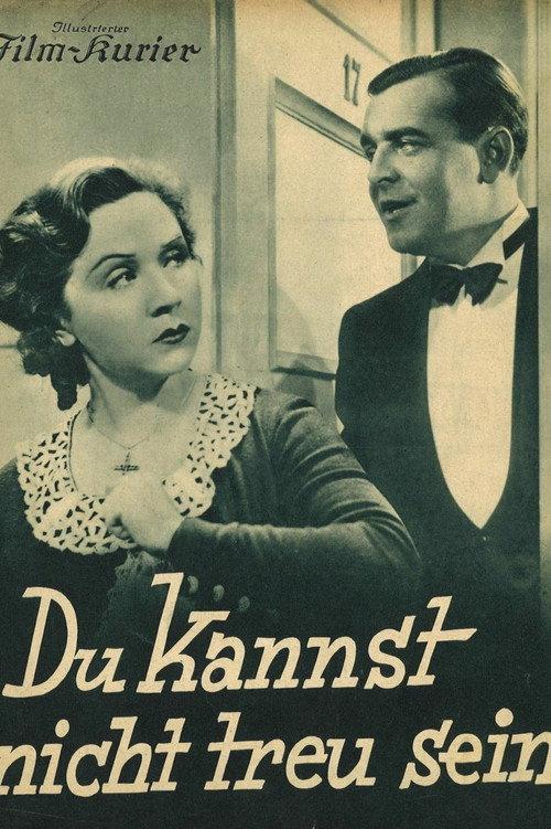 Du kannst nicht treu sein 1936 official movie poster