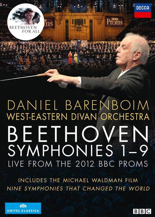 Beethoven Symphonies 1-9: Daniel Barenboim West-Eastern Divan Orchestra 2012 official movie poster
