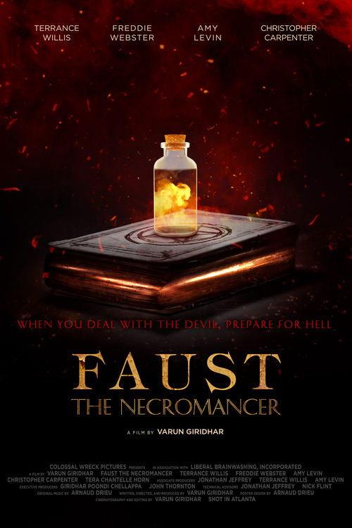 Faust the Necromancer 2020 official movie poster