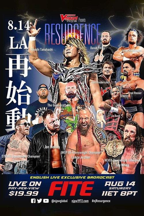 NJPW Resurgence 2021 2021 official movie poster