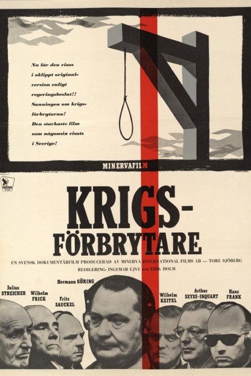 Secrets of the Nazi Criminals 1963 official movie poster