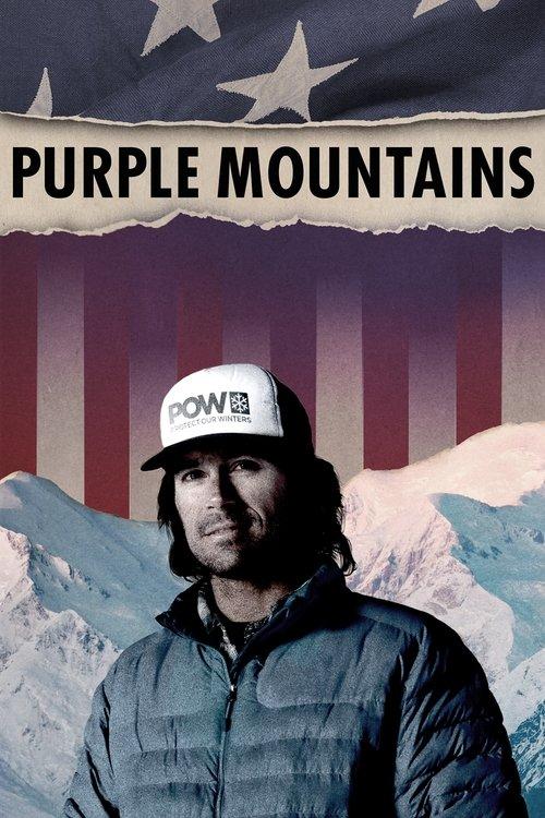 Purple Mountains 2020 official movie poster