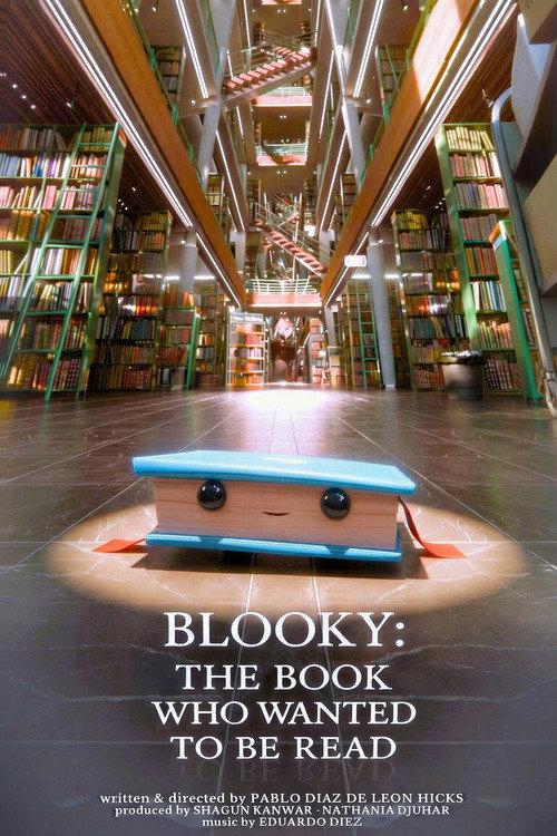 Blooky: The Book Who Wanted To Be Read 2026 official movie poster