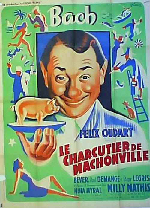 Le Charcutier de Machonville 1947 official movie poster