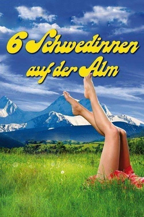 Six Swedish Girls in Alps 1983 official movie poster