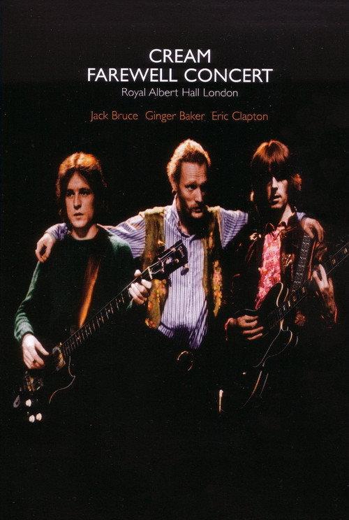 Cream: Farewell Concert 1969 official movie poster