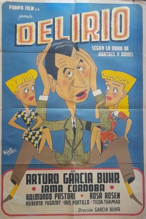 ¡Delirio! 1944 official movie poster