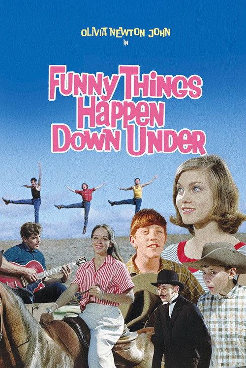Funny Things Happen Down Under 1965 official movie poster