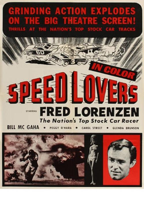The Speed Lovers 1968 official movie poster