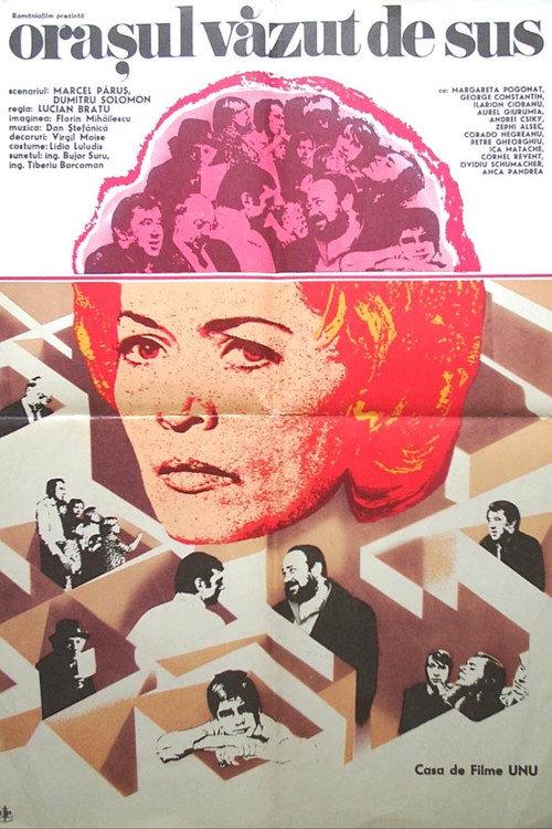 The City Seen from Above 1975 official movie poster