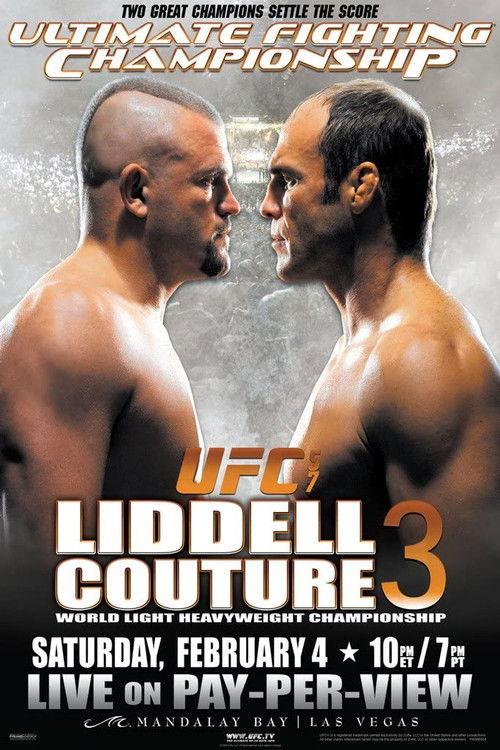 UFC 57: Liddell vs. Couture 3 2006 official movie poster